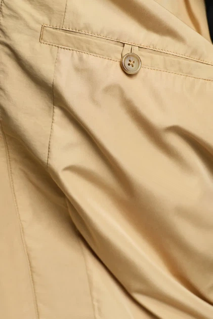 Чоловіча бежева вітровка COTTON HARRINGTON JACKET Gant L 7006484 - изображение 6