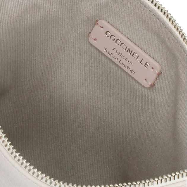 Torebka crossbody damska skórzana Coccinelle Best Crossbodymini E5MMA55F401 N17 Biała (800070354322) - obraz 6