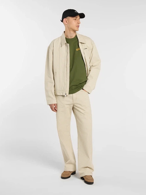 Футболка бавовняна довга чоловіча Dickies Bettsville Ss DK0A8887K721 XL Хакі (800070354538) - зображення 3