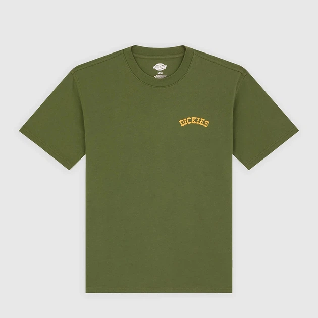 Футболка бавовняна довга чоловіча Dickies Bettsville Ss DK0A8887K721 XL Хакі (800070354538) - зображення 8