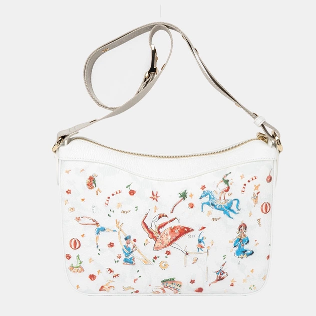 Torebka crossbody damska skórzana Piero Guidi Arianna L1AF11092 37 Biała (800070359124) - obraz 2