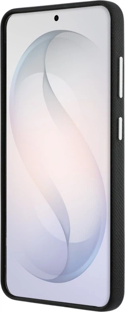 Чохол Karl Lagerfeld Grained Signature Metal Resin Logo для Samsung Galaxy S26 Black (KLHCS26SPGFKSRSK) - зображення 5