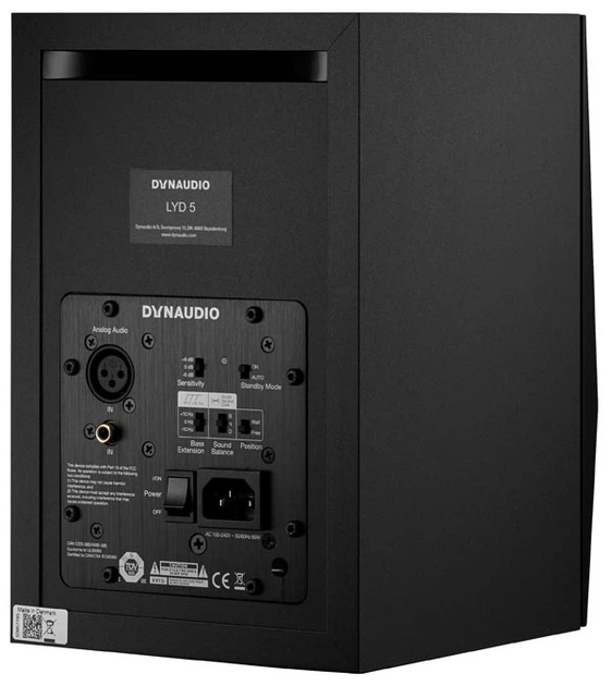 Aktywny monitor studyjny Dynaudio LYD 5 Black (5706937614321) - obraz 4
