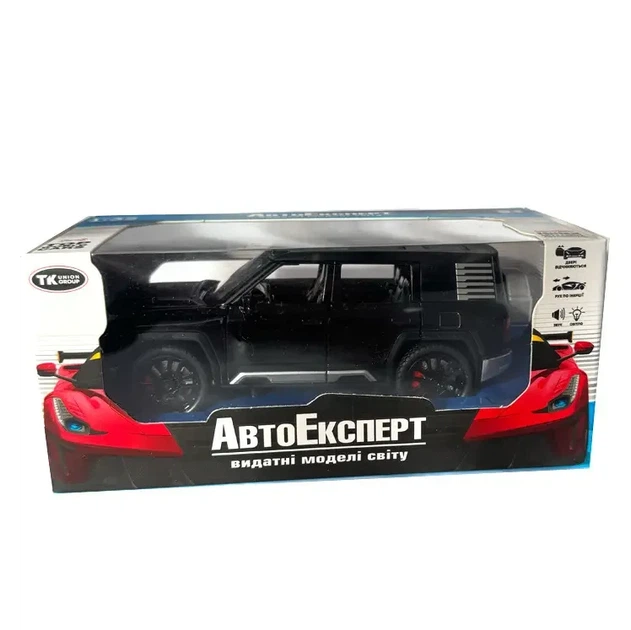 Металлическая машинка инерционная с эффектами Джип Yangwang U8 AutoExpert Черный - изображение 7