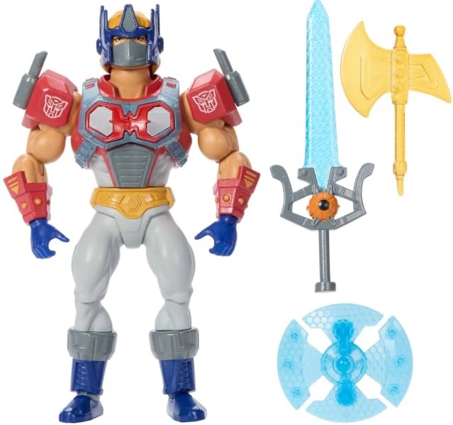 Figurka Mattel Masters Of The Universe x Transformers: Optimus Prime He-Man 14 cm JGT18 (194735321605) - obraz 2
