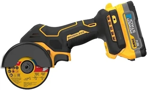 Akumulatorowa pilarka tarczowa DeWalt 18V XR 76 mm bezszczotkowa z 2 akumulatorami 1.7 Ah (DCS438E2T-QW) - obraz 2