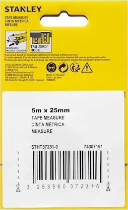 Рулетка Stanley Control-Lock 5 м х 25 мм (STHT37231-0) - зображення 12