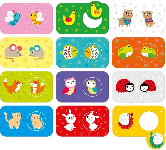 Puzzle Banana Panda Match the Buddies 12 elementów 3695050 (5902983490302) - obraz 2