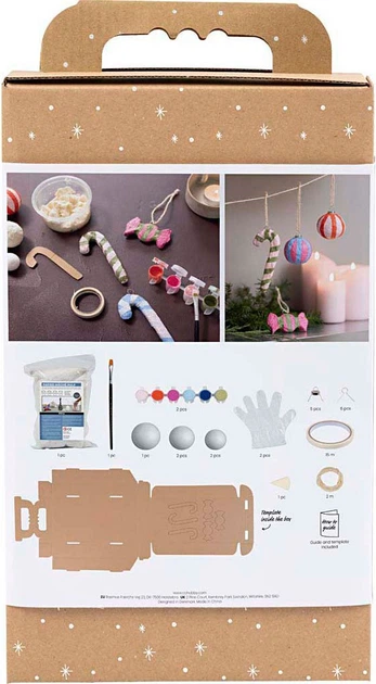 Zestaw kreatywny Creativ Company Modelling Create 11 ornaments 977826 (5712854786454) - obraz 4