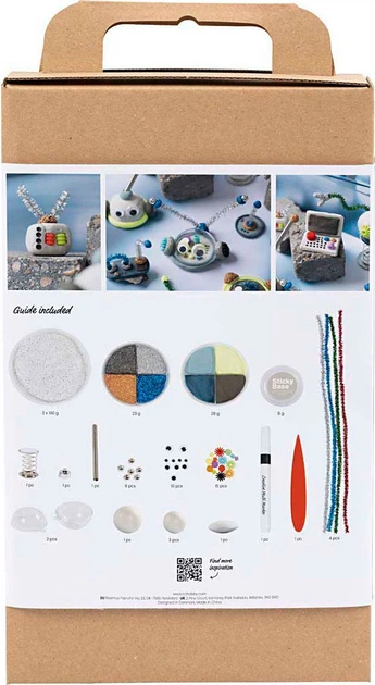 Zestaw kreatywny Creativ Company Modelling Create your own robot universe 977808 (5712854777421) - obraz 4