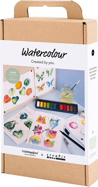 Zestaw kreatywny Creativ Company Watercolour 977768 (5712854765640) - obraz 3