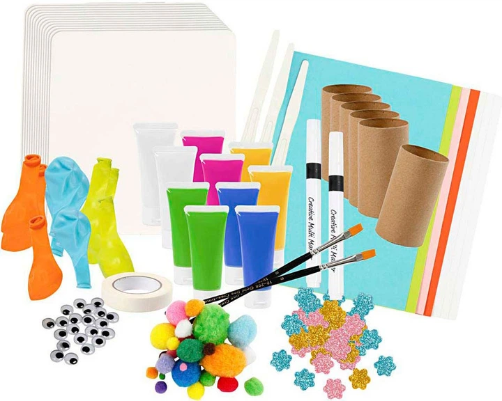Zestaw do malowania Creativ Company Painting Learn 5 painting techniques 977780 (5712854769297) - obraz 2
