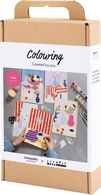 Zestaw kreatywny Creativ Company Colouring Create 4 collages 977807 (5712854777407) - obraz 2