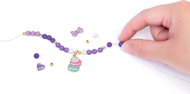 Набір для створення браслетів Make it Real Macaron Bracelet Maker Set 395 шт MR1718 (695929217181) - зображення 5