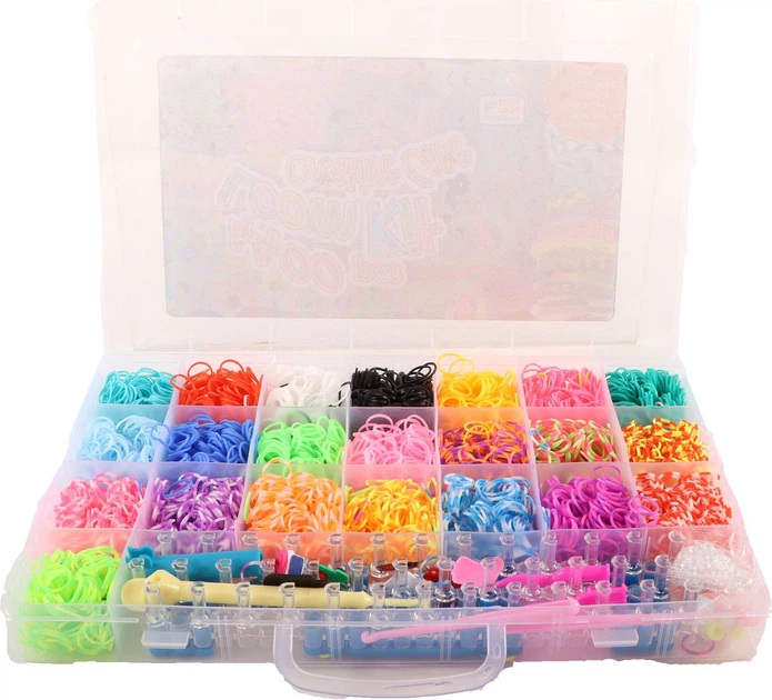 Набір для створення браслетів Jono Toys Creative Case 4400 шт 4097 (8720847740977) - зображення 2