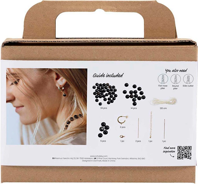 Набір для створення прикрас Creativ Company Jewellery Necklace and earrings 977799 (5712854775625) - зображення 4