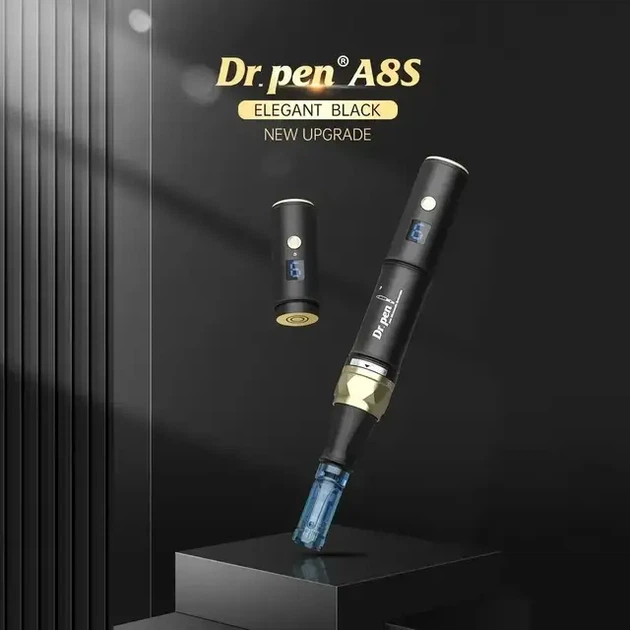 Dr. Pen Ultima A8S — профессиональное дермапен-устройство с батарейкой для фракционной мезотерапии, микронидлинга лица и тела - изображение 2