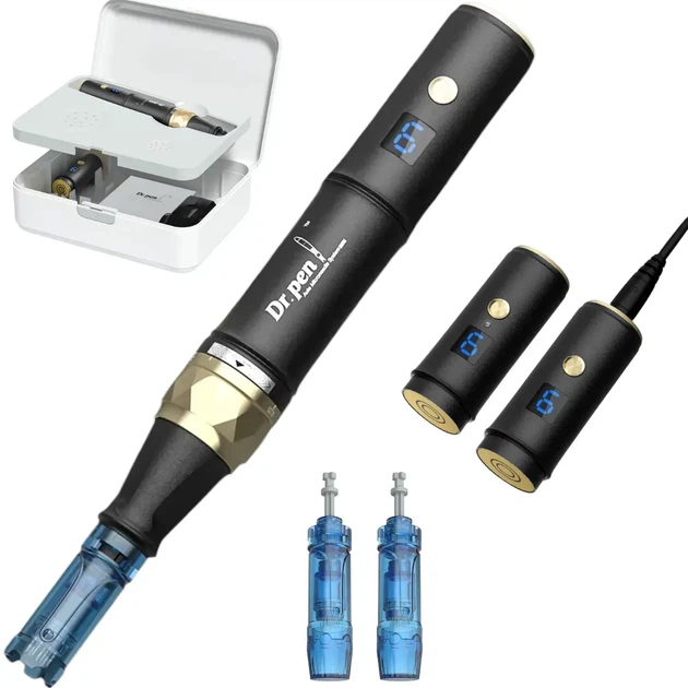 Dr. Pen Ultima A8S — профессиональное дермапен-устройство с батарейкой для фракционной мезотерапии, микронидлинга лица и тела - изображение 4