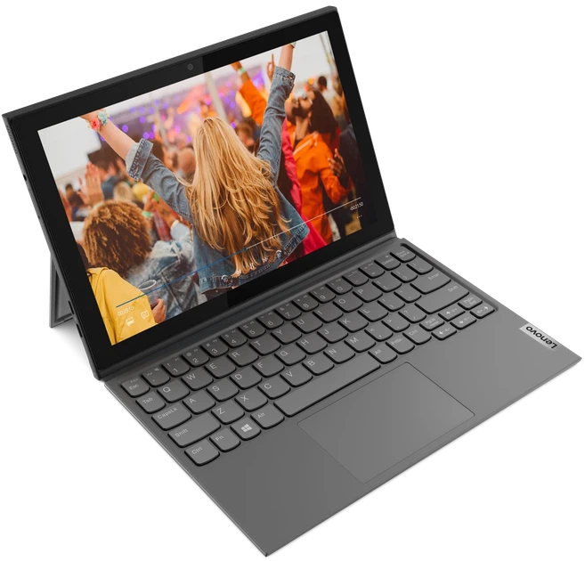 Сенсорний ноутбук 10.3" Lenovo IdeaPad Duet 3 10IGL5 Intel Celeron N4020 RAM 4GB eMMC 64GB Win11 (UKR) - Уцінка - зображення 3