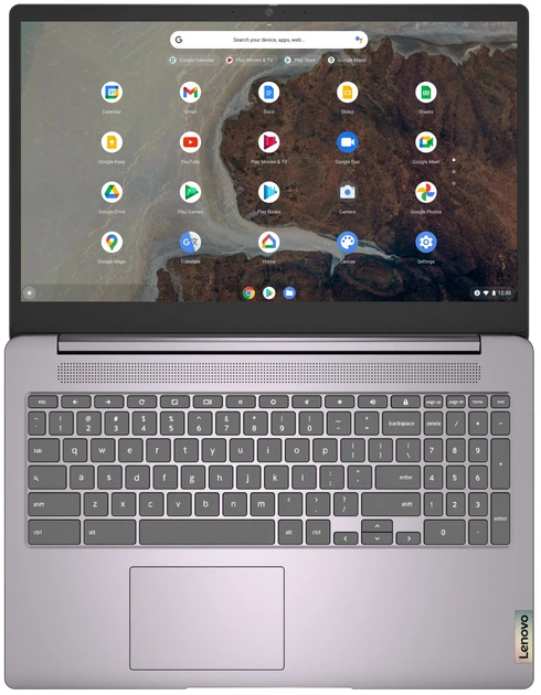 Сенсорний ноутбук 15.6" Lenovo IdeaPad 3 Chrome (15IJL6) Intel Celeron N4500 RAM 8GB SSD 128GB 10год батарея Chrome OS (UKR) g2 - Уцінка - зображення 4