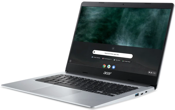 Сенсорний ноутбук 14" Acer CB314-1HT-P2DF Intel Pentium N5030 RAM 8GB eMMC 64GB Chrome OS (UKR) (100779559) - зображення 4