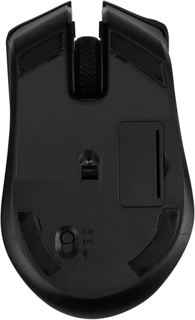 Игровая беспроводная мышь Corsair Harpoon RGB Wireless / Bluetooth / Радиоканал / PixArt PMW3325 / 10000 DPI / 6 кнопок / RGB подсветка / Съемный кабель / Черная - Б/У - изображение 4