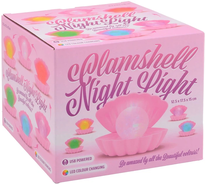 Lampka nocna dla dzieci Johntoy Pearl Różowa (2520812) - obraz 3