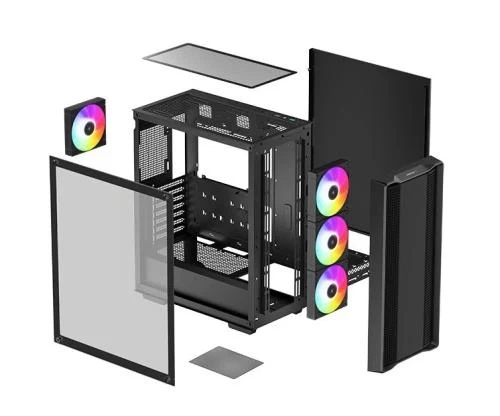 Корпус Deepcool CC560 ARGB V2, Black (R-CC560-BKTAA4-G-2) - изображение 7