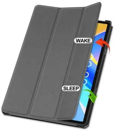 Чехол-книжка для планшета Teclast T50, 11", BeCover Smart Case, Gray - Фото 4 Чехол-книжка для планшета Teclast T50, 11", BeCover Smart Case, Gray - изображение 4