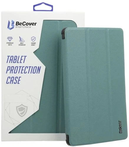 Чохол-книжка для планшета Lenovo Tab M9 (TB-310), 9", Smart Case BeCover, Dark Green - Фото 2 Чохол-книжка для планшета Lenovo Tab M9 (TB-310), 9", Smart Case BeCover, Dark Green - зображення 2