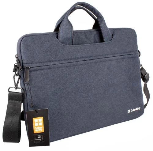 Сумка для ноутбука 13.3" ColorWay Casual, Navy (CW-LBC133-NV) - Фото 1 Сумка для ноутбука 13.3" ColorWay Casual, Navy (CW-LBC133-NV) - зображення 1