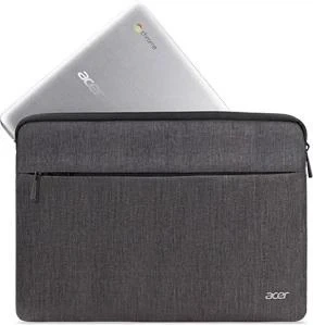 Чохол для ноутбука 14" Acer, Grey (NP.BAG1A.294) - Фото 3 Чохол для ноутбука 14" Acer, Grey (NP.BAG1A.294) - зображення 3