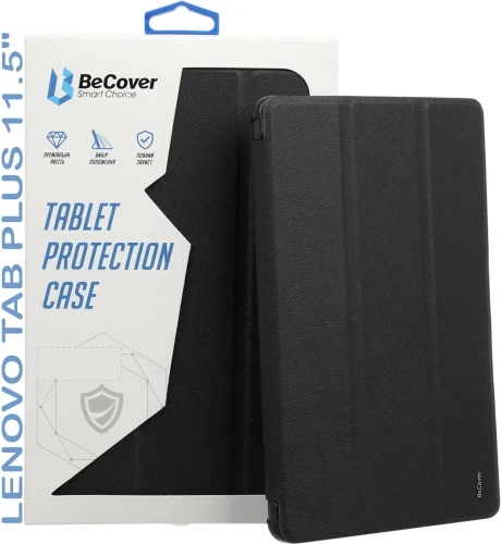 Чехол-книжка для планшета Lenovo Tab Plus 11.5", Black, BeCover Smart Case (711838) - изображение 6