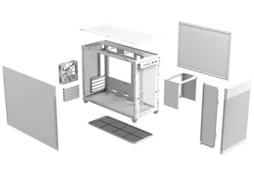 Корпус Asus Prime AP201 White, без БП, Micro ATX - изображение 9