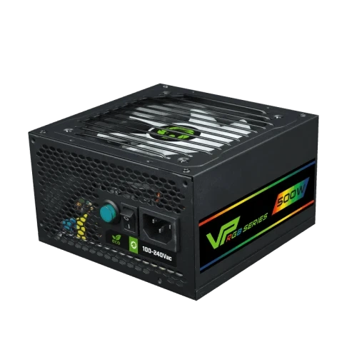 Блок питания 500 Вт, GameMax VP-500 RGB, Black, напівмодульний (VP-500-M-RGB) - зображення 4