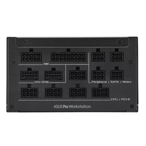 Блок питания 1600 Вт, Asus Pro Workstation, Black (ASUS-PRO-WS-1600P) - Фото 7 Блок питания 1600 Вт, Asus Pro Workstation, Black (ASUS-PRO-WS-1600P) - изображение 7