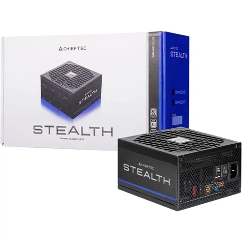 Блок живлення 1000 Вт, Chieftec STEALTH, Black (SPX-1000-FC) - Фото 7 Блок живлення 1000 Вт, Chieftec STEALTH, Black (SPX-1000-FC) - зображення 7
