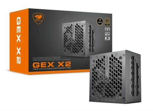 Блок живлення 850 Вт, Cougar GEX X2 850, Black - Фото 5 Блок живлення 850 Вт, Cougar GEX X2 850, Black - зображення 5