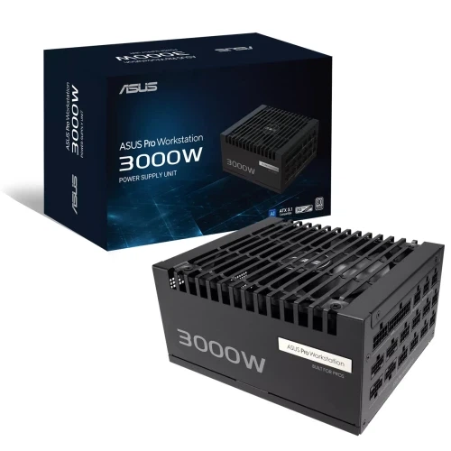 Блок живлення 3000 Вт, Asus Pro Workstation, Black (ASUS-PRO-WS-3000P) - Фото 7 Блок живлення 3000 Вт, Asus Pro Workstation, Black (ASUS-PRO-WS-3000P) - зображення 7