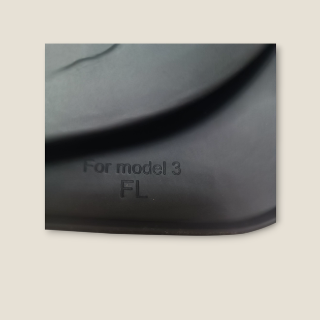 Комплект брызговиков Tesla Model 3 - изображение 4