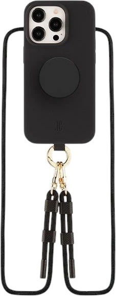 Чохол Just Elegance 3in1 PopGrip для Apple iPhone 15 Pro Black (4062519304853) - зображення 3