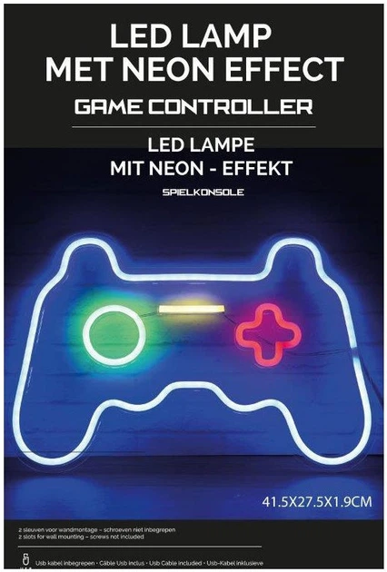 Lampka nocna dla dzieci MiniSun Game Controller (3550858) - obraz 2