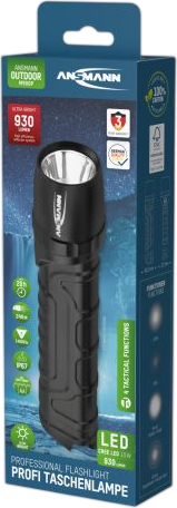 Latarka LED Ansmann M900P 10W czarna (4013674112869) - obraz 2