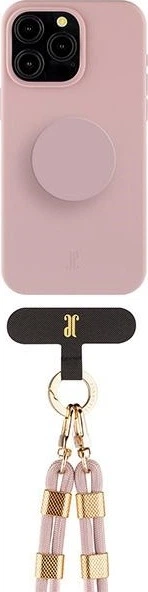 Чохол Just Elegance 3in1 PopGrip для Apple iPhone 15 Pro Rose (4062519304952) - зображення 2