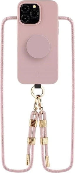 Чохол Just Elegance 3in1 PopGrip для Apple iPhone 15 Pro Rose (4062519304952) - зображення 3