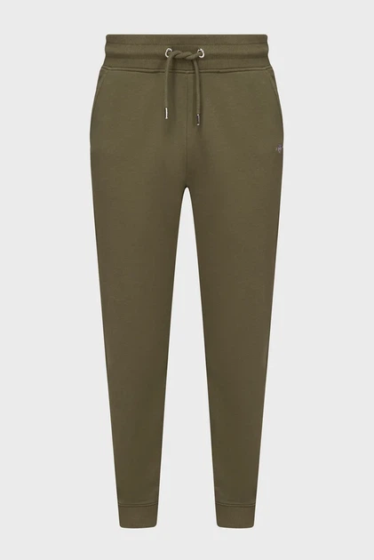Чоловічі зелені спортивні штани Gant XXL 2009026 - изображение 4