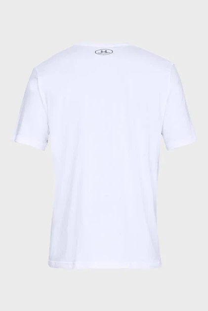 Чоловіча біла футболка UA TEAM ISSUE WORDMARK SS Under Armour XXL 1329582-100 - Фото 6 Чоловіча біла футболка UA TEAM ISSUE WORDMARK SS Under Armour XXL 1329582-100 - изображение 6