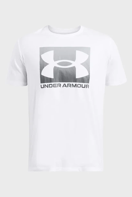 Чоловіча біла футболка UA M BOXED SPORTS UPDATED SS Under Armour XXL 1386793-100 - изображение 3