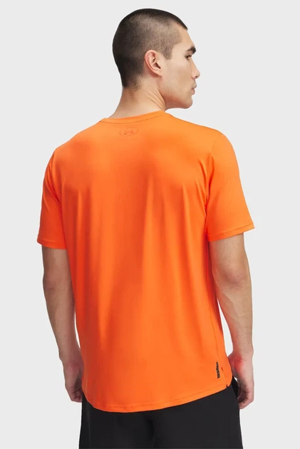 Чоловіча помаранчева футболка Vanish Energy SS Under Armour S 1383973-847 - Фото 2 Чоловіча помаранчева футболка Vanish Energy SS Under Armour S 1383973-847 - изображение 2