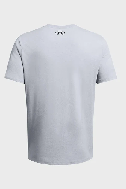 Чоловіча сіра футболка UA GL FOUNDATION UPDATE SS Under Armour XL 1382915-011 - изображение 4